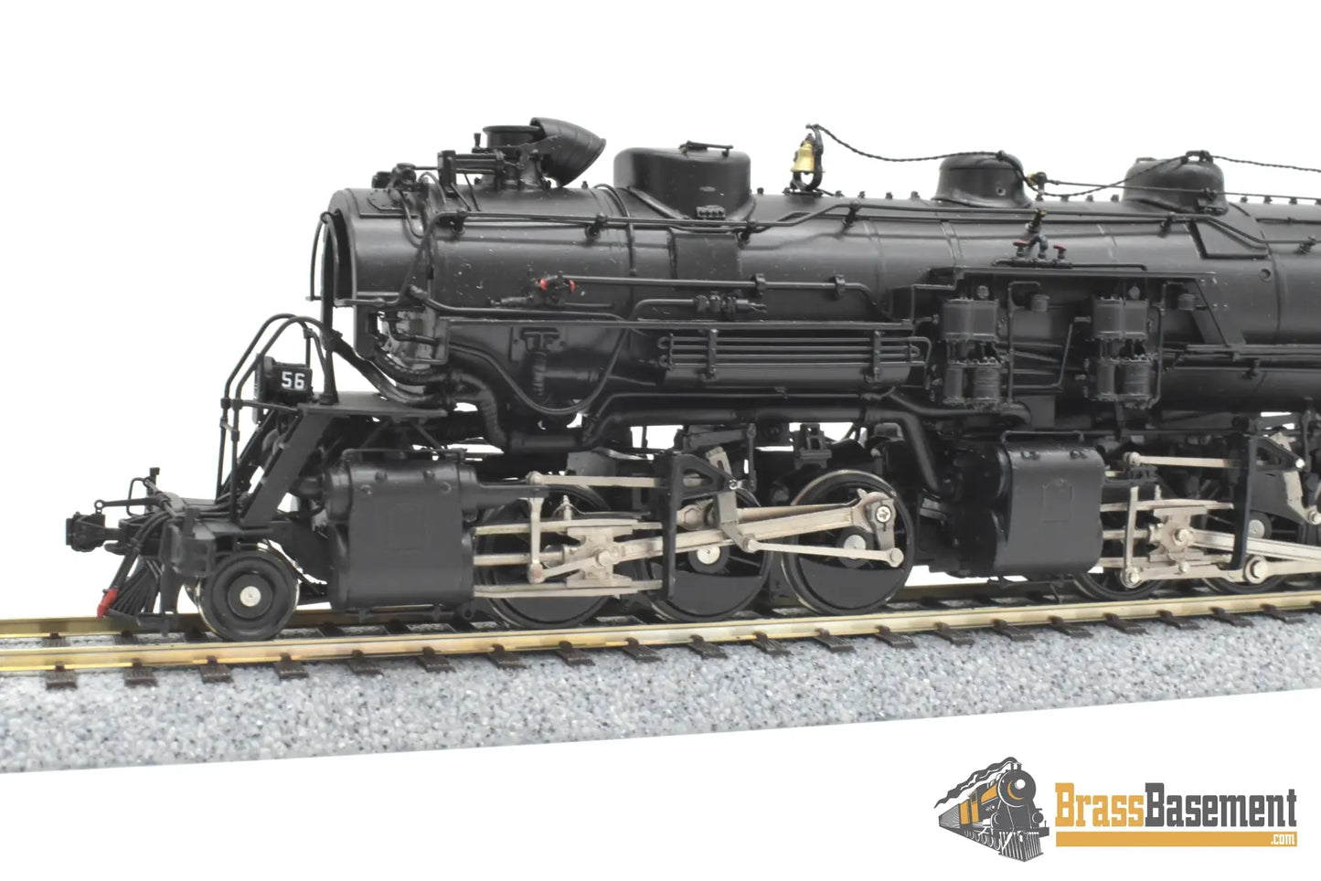 HO Brass - Challenger #2277.1 Milwaukee Road N-3 2-6-6-2 #56 - F/P SUPERB MODEL Steam