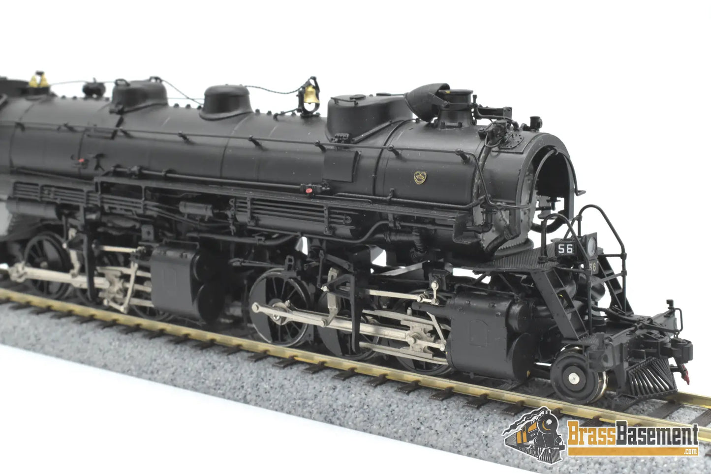 HO Brass - Challenger #2277.1 Milwaukee Road N-3 2-6-6-2 #56 - F/P SUPERB MODEL Steam