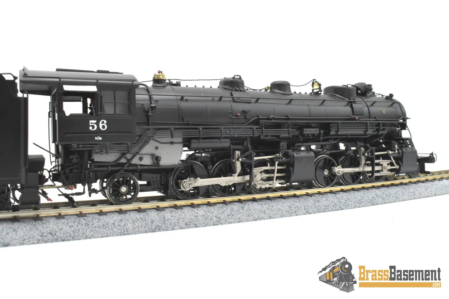 HO Brass - Challenger #2277.1 Milwaukee Road N-3 2-6-6-2 #56 - F/P SUPERB MODEL Steam