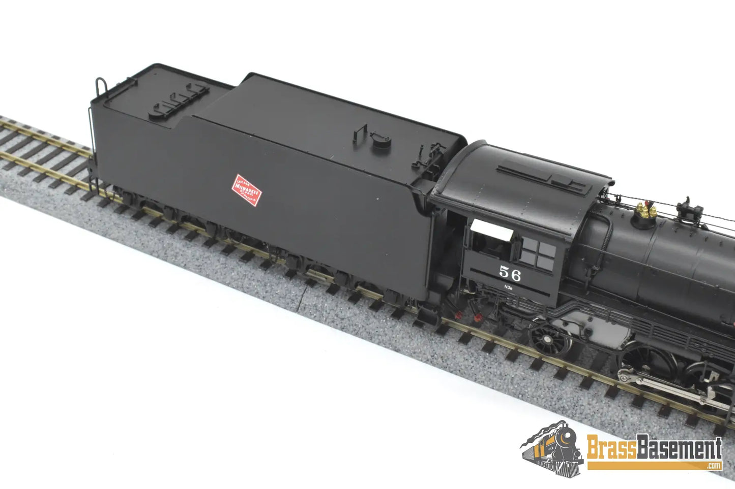 HO Brass - Challenger #2277.1 Milwaukee Road N-3 2-6-6-2 #56 - F/P SUPERB MODEL Steam