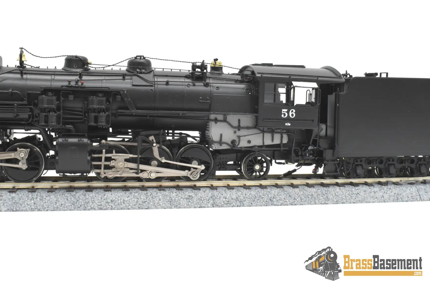 HO Brass - Challenger #2277.1 Milwaukee Road N-3 2-6-6-2 #56 - F/P SUPERB MODEL Steam