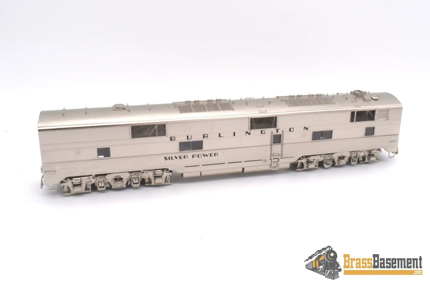Ho Brass - Cil 2033.1 Burlington Cb&Q E - 5B Ph2 ‘Silver Power’ (1950S) Factory Plated &