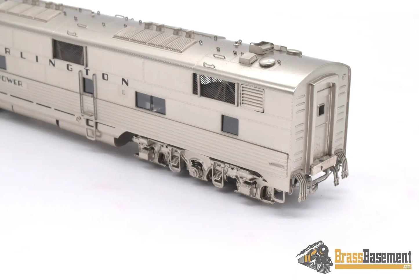 Ho Brass - Cil 2033.1 Burlington Cb&Q E - 5B Ph2 ‘Silver Power’ (1950S) Factory Plated &