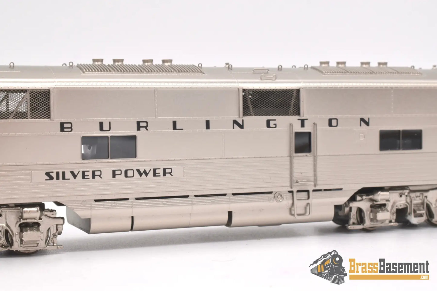 Ho Brass - Cil 2033.1 Burlington Cb&Q E - 5B Ph2 ‘Silver Power’ (1950S) Factory Plated &