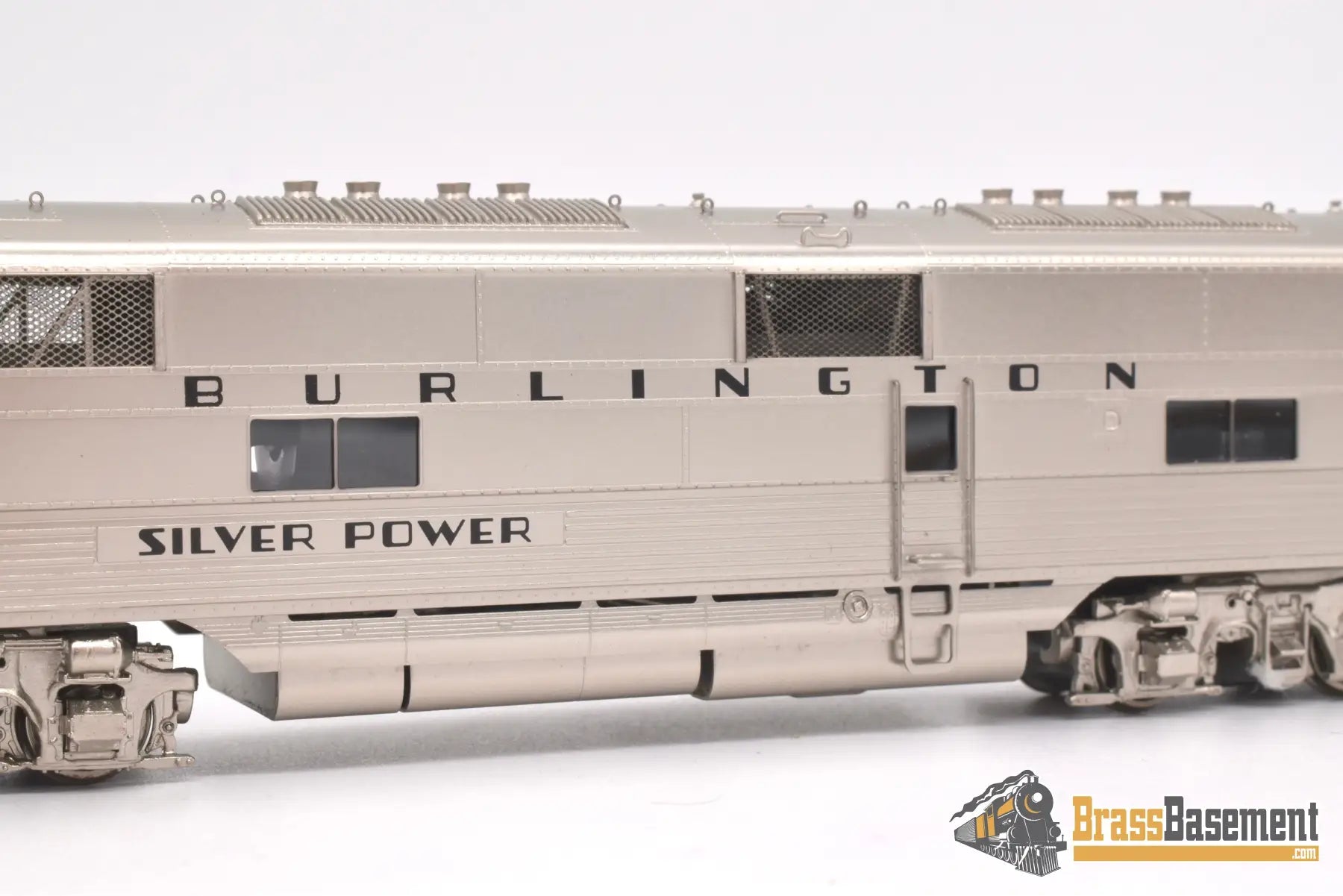Ho Brass - Cil 2033.1 Burlington Cb&Q E - 5B Ph2 ‘Silver Power’ (1950S) Factory Plated &