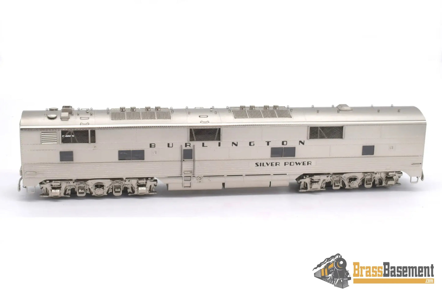 Ho Brass - Cil 2033.1 Burlington Cb&Q E - 5B Ph2 ‘Silver Power’ (1950S) Factory Plated &