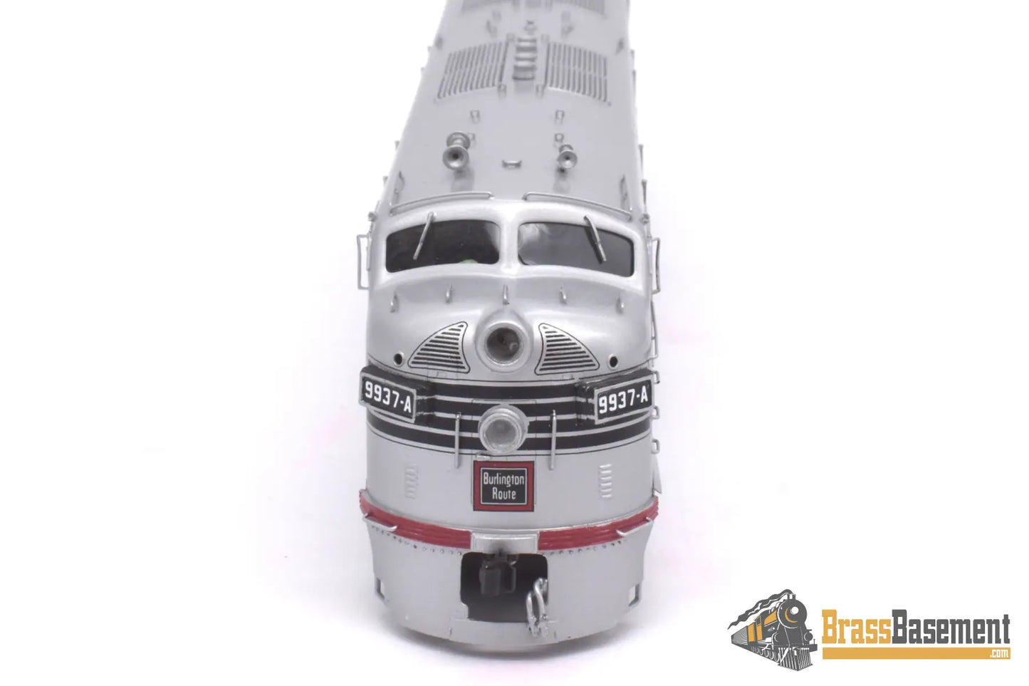 Ho Brass - Cil 2044.1 Burlington Cb&Q E - 7A #9937 Factory Plated & Lettered Diesel