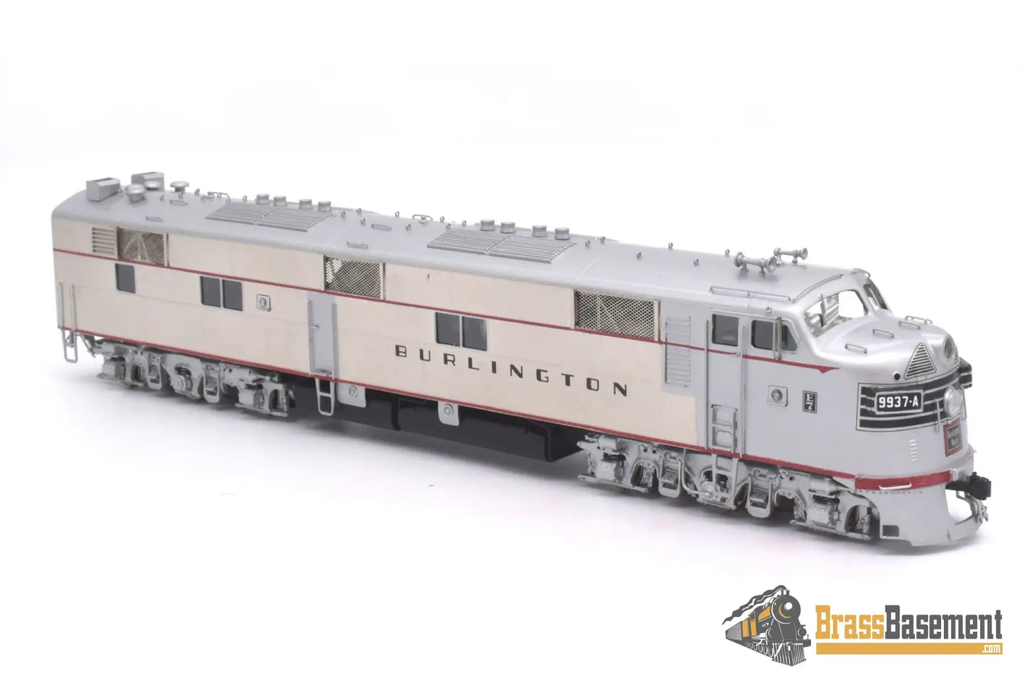 Ho Brass - Cil 2044.1 Burlington Cb&Q E - 7A #9937 Factory Plated & Lettered Diesel