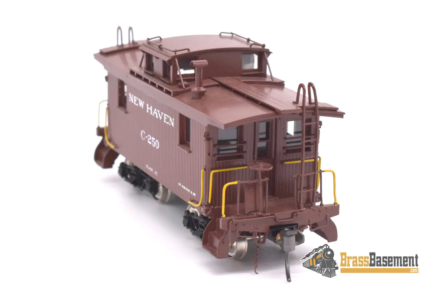 Ho Brass - Cil 2048.1 New Haven Wood Caboose Class Ne C - 250 Factory Paint Passenger
