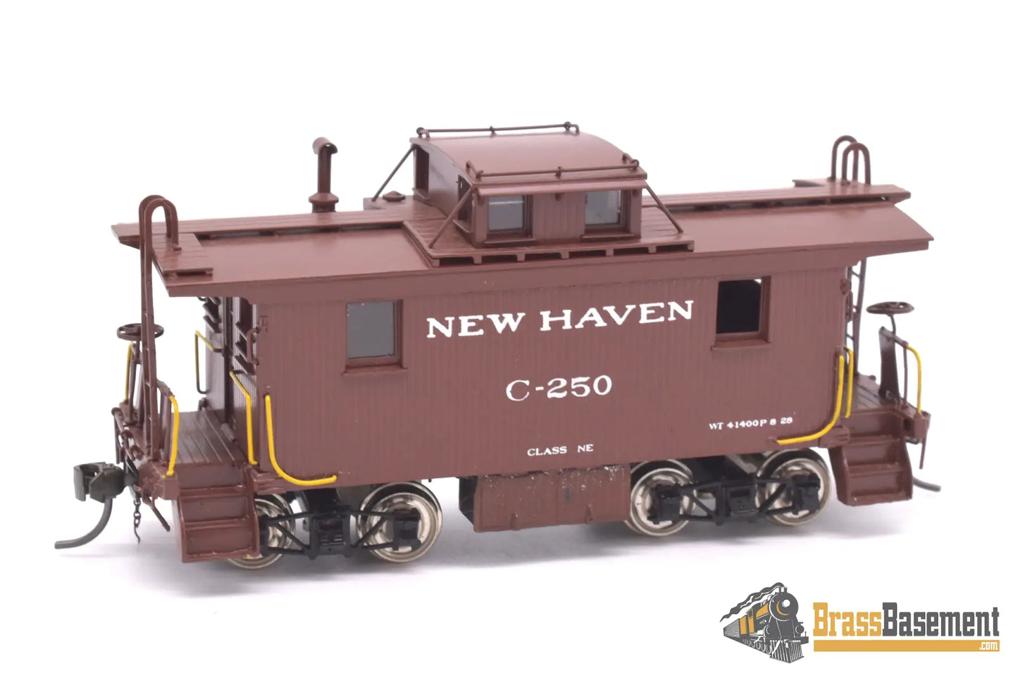 Ho Brass - Cil 2048.1 New Haven Wood Caboose Class Ne C - 250 Factory Paint Passenger