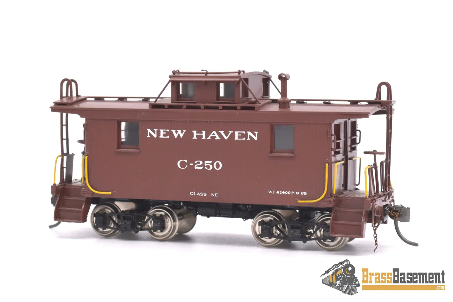 Ho Brass - Cil 2048.1 New Haven Wood Caboose Class Ne C - 250 Factory Paint Passenger