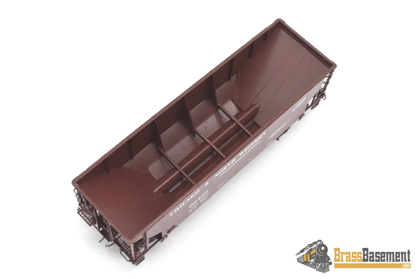 Ho Brass - Cil 2388.1 C&Nw Chicago & Northwestern Hk-50-3 Acf Hart Selective Ballast Car Fp Freight