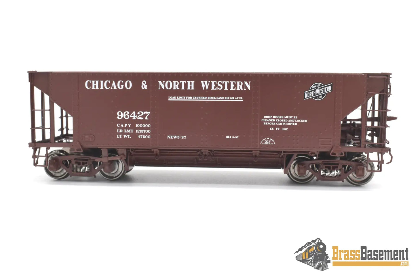 Ho Brass - Cil 2388.1 C&Nw Chicago & Northwestern Hk-50-3 Acf Hart Selective Ballast Car Fp Freight