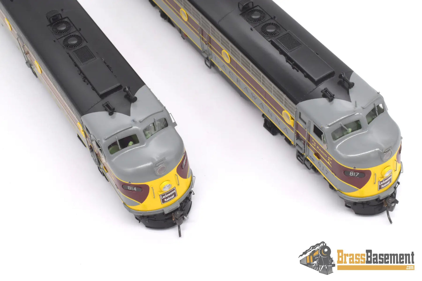 Ho Brass - Cil 2443.1 Dl&W Lackawanna E8 Aa Set As Delivered ‘Phoebe Snow’ Diesel