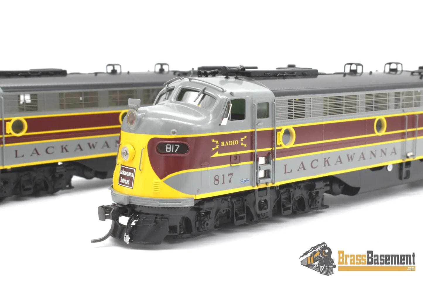 Ho Brass - Cil 2443.1 Dl&W Lackawanna E8 Aa Set As Delivered ‘Phoebe Snow’ Diesel