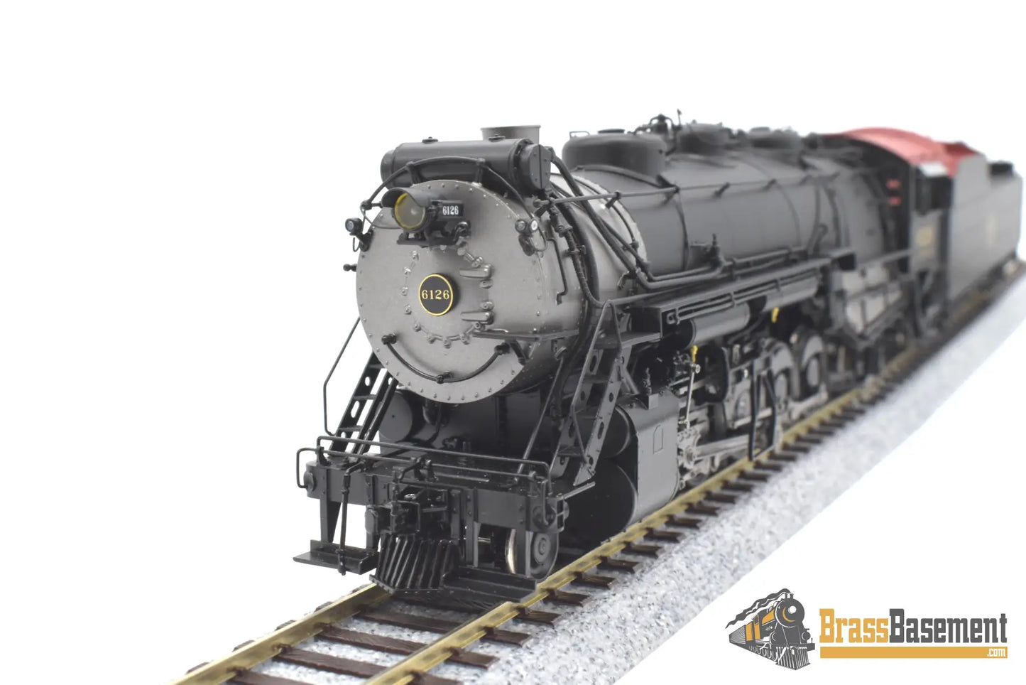 Ho Brass - Cil 2501.1 Cb&Q Burlington M2A #6126 2 - 10 - 2 W/ Elesco Fwh F/P Steam