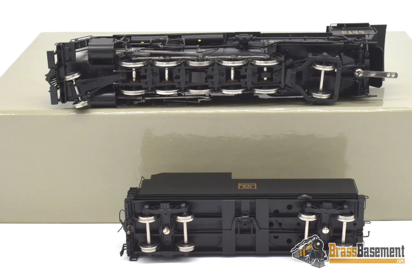 Ho Brass - Cil 2501.1 Cb&Q Burlington M2A #6126 2 - 10 - 2 W/ Elesco Fwh F/P Steam