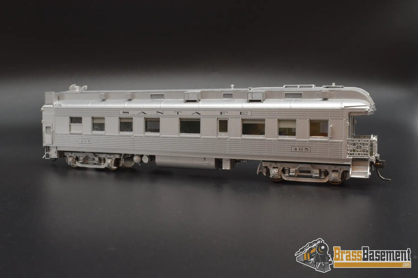 Ho Brass - Coach Yard 0488.15 Atsf New Mexico Division Superintendents Car #405 Factory Painted