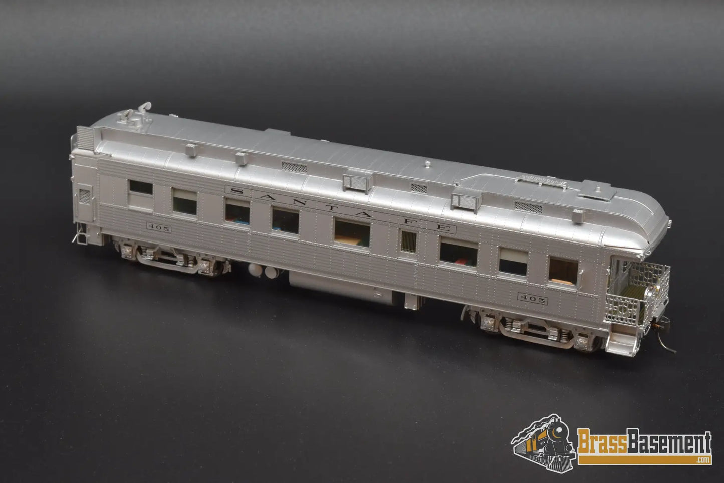 Ho Brass - Coach Yard 0488.15 Atsf New Mexico Division Superintendents Car #405 Factory Painted