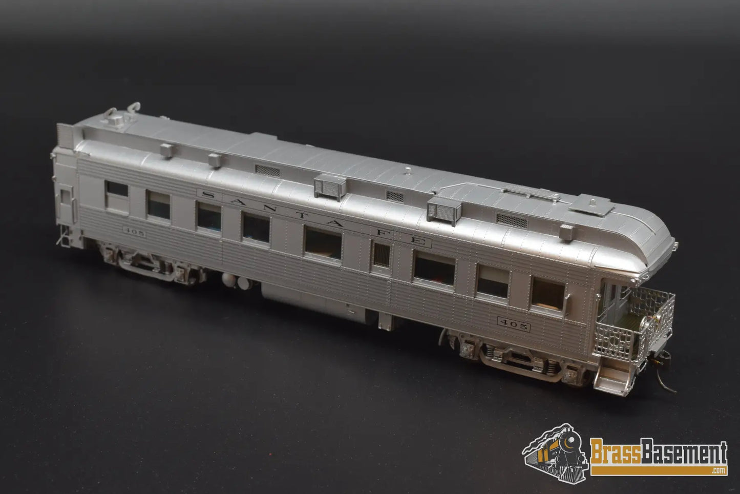Ho Brass - Coach Yard 0488.15 Atsf New Mexico Division Superintendents Car #405 Factory Painted