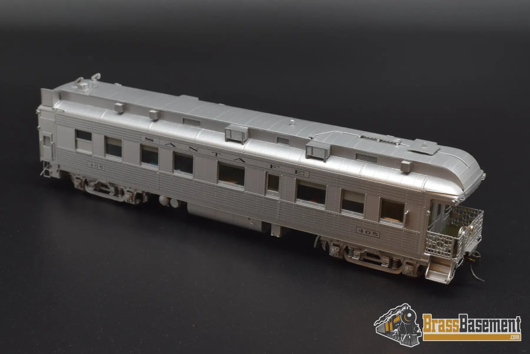 Ho Brass - Coach Yard 0488.15 Atsf New Mexico Division Superintendents Car #405 Factory Painted