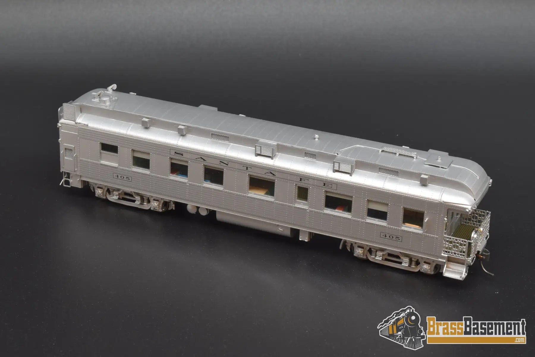 Ho Brass - Coach Yard 0488.15 Atsf New Mexico Division Superintendents Car #405 Factory Painted