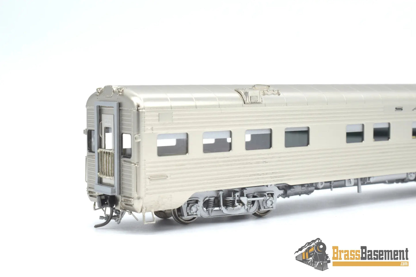 Ho Brass - Coach Yard 1228.2 Atsf Santa Fe ‘Vista Cavern’ 4 - 1 Lounge Rebuilt 1960 For