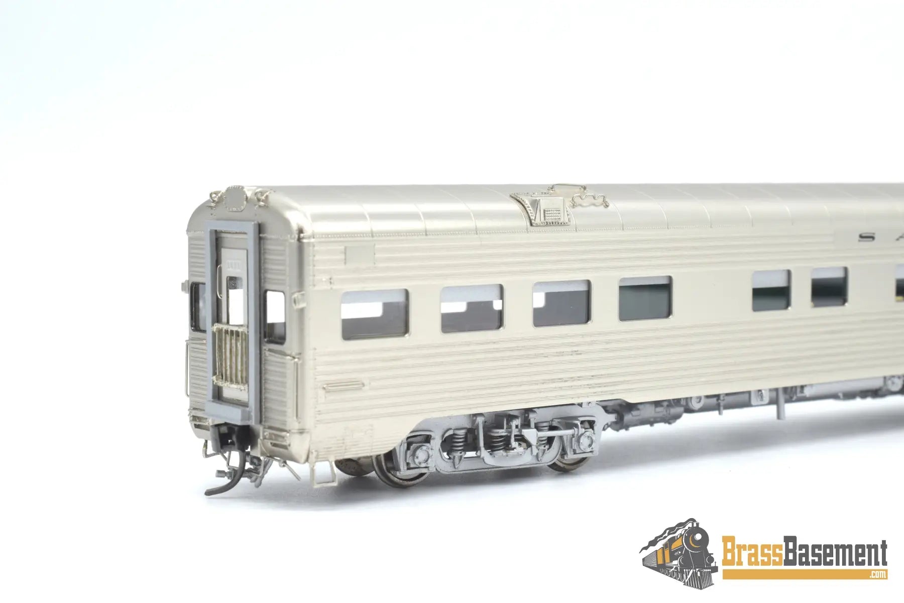 Ho Brass - Coach Yard 1228.2 Atsf Santa Fe ‘Vista Cavern’ 4 - 1 Lounge Rebuilt 1960 For