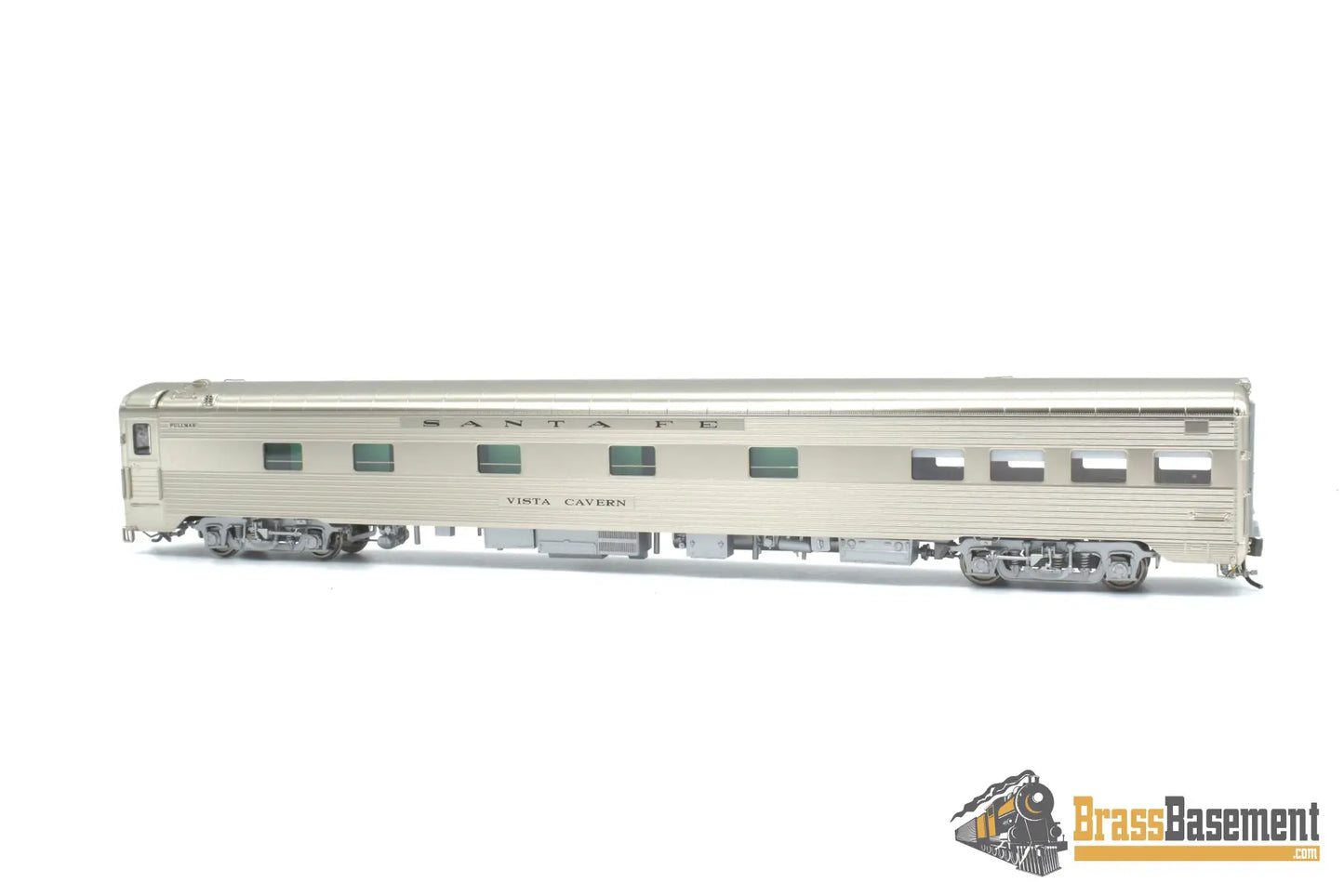 Ho Brass - Coach Yard 1228.2 Atsf Santa Fe ‘Vista Cavern’ 4 - 1 Lounge Rebuilt 1960 For