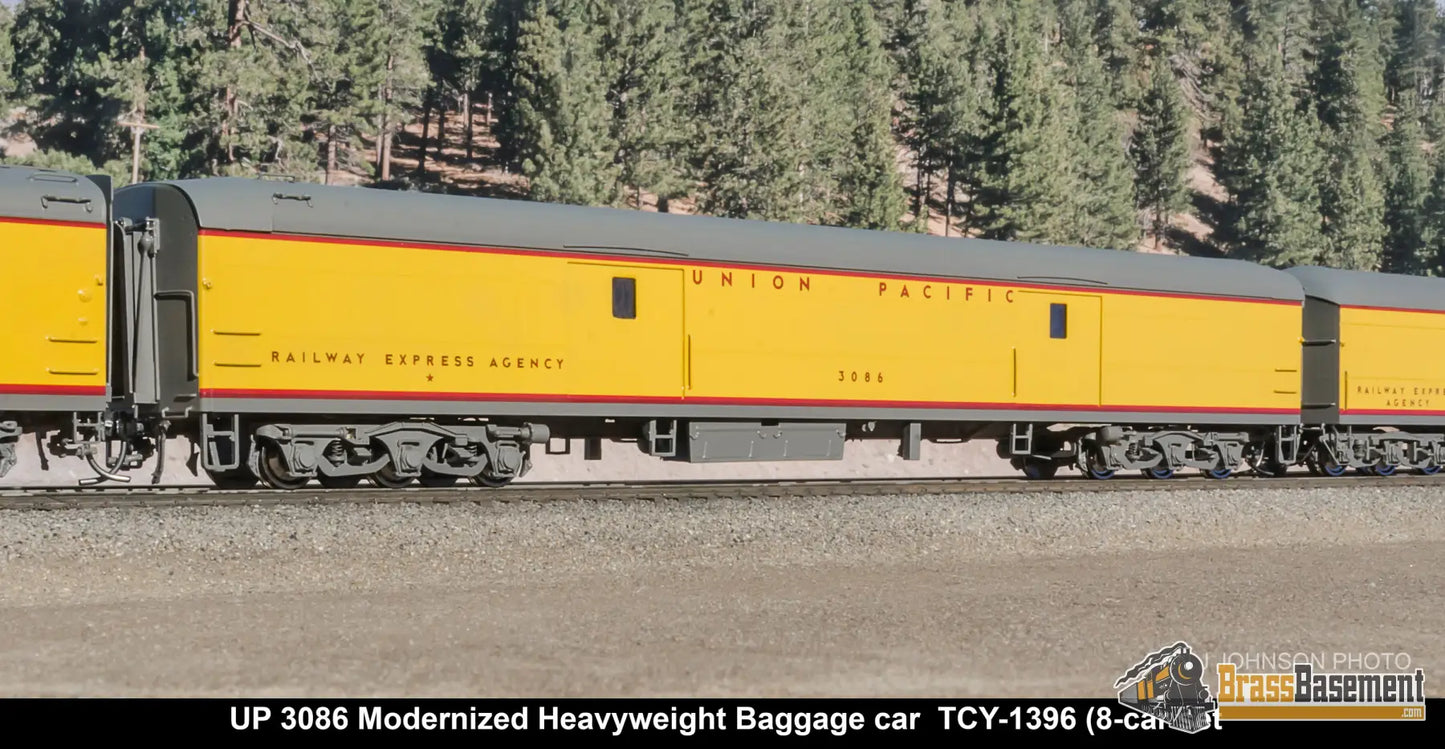 HO Brass - Coach Yard 1396 The Union Pacific ’Portland Rose’ Train - Overland Paint! 8 Cars Brand NEW Passenger