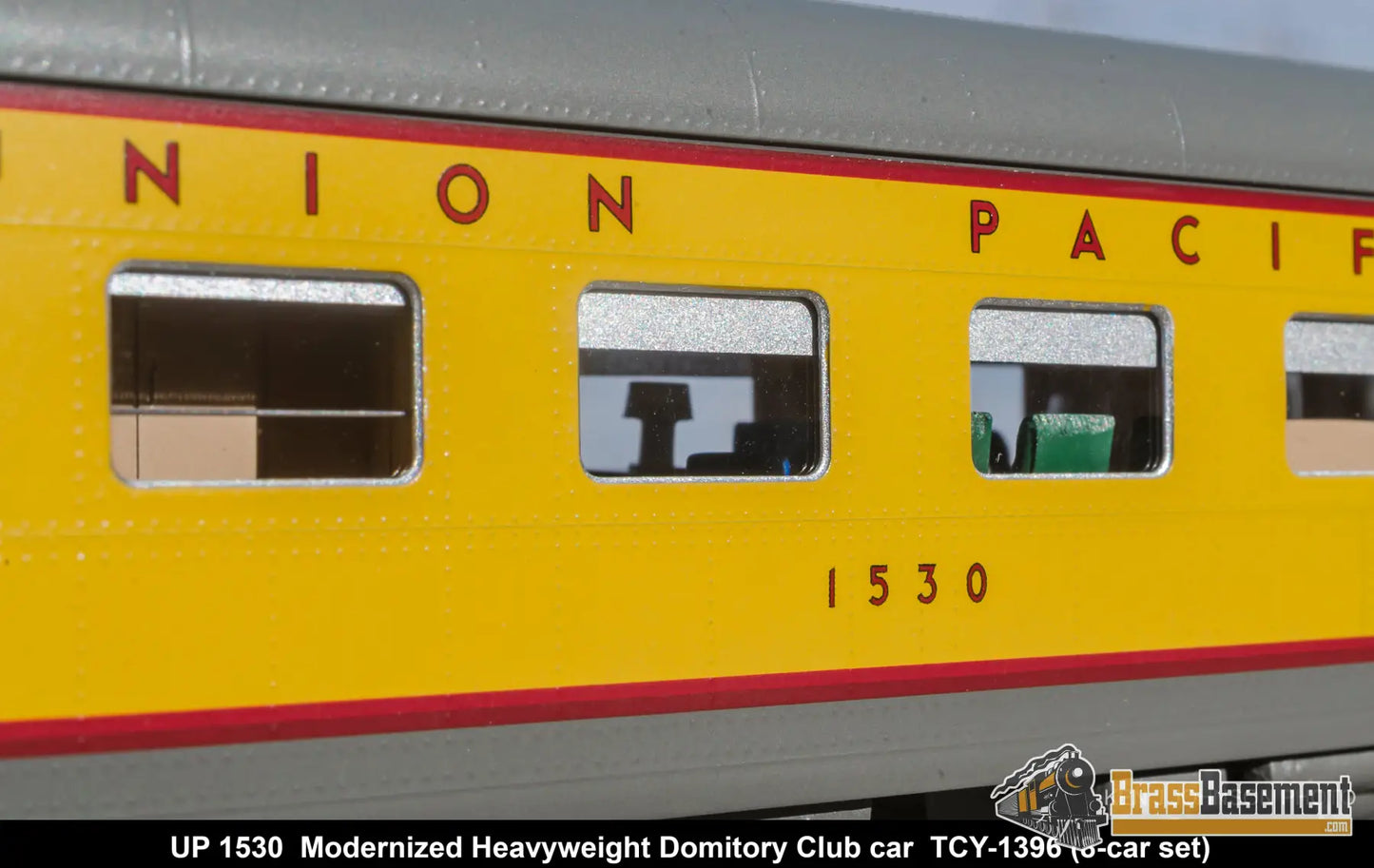 HO Brass - Coach Yard 1396 The Union Pacific ’Portland Rose’ Train - Overland Paint! 8 Cars Brand NEW Passenger