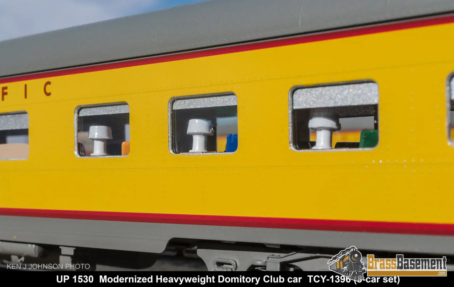 HO Brass - Coach Yard 1396 The Union Pacific ’Portland Rose’ Train - Overland Paint! 8 Cars Brand NEW Passenger