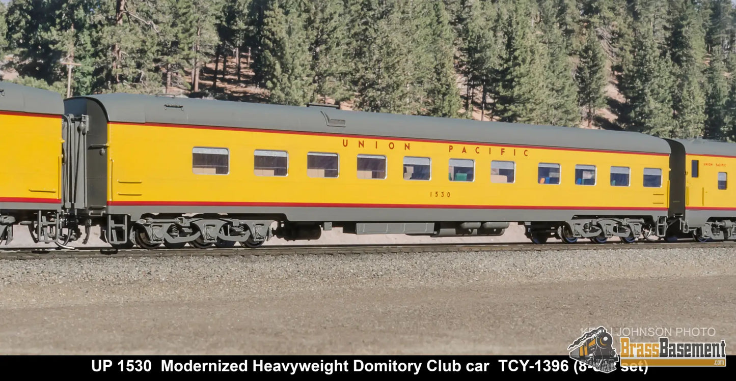 HO Brass - Coach Yard 1396 The Union Pacific ’Portland Rose’ Train - Overland Paint! 8 Cars Brand NEW Passenger