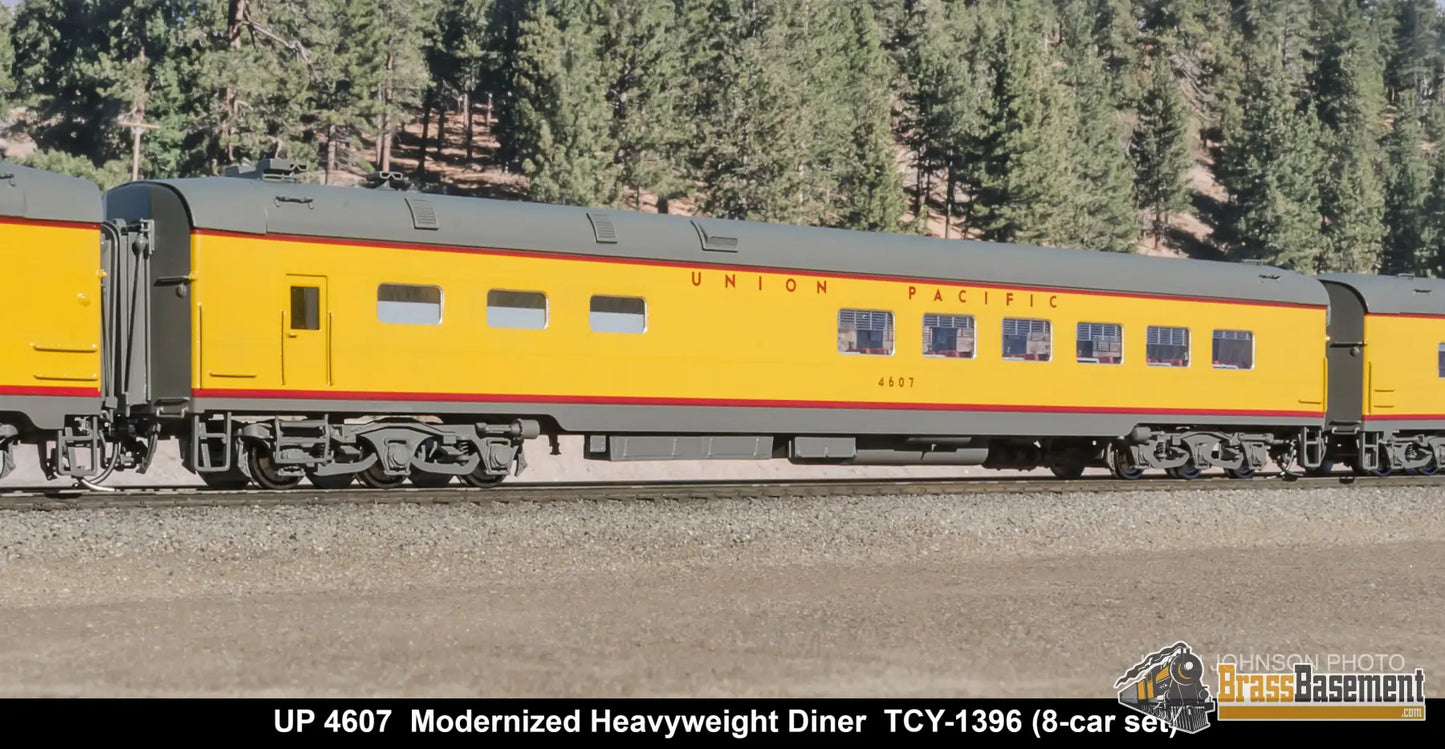HO Brass - Coach Yard 1396 The Union Pacific ’Portland Rose’ Train - Overland Paint! 8 Cars Brand NEW Passenger