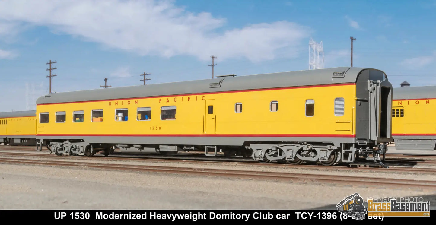 HO Brass - Coach Yard 1396 The Union Pacific ’Portland Rose’ Train - Overland Paint! 8 Cars Brand NEW Passenger