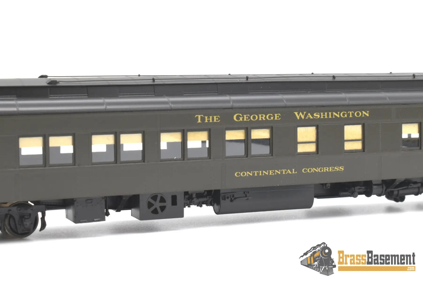 Ho Brass - Coach Yard/Great Fleet C&O Chesapeake & Ohio ’Continental Congress’ Observation Pro
