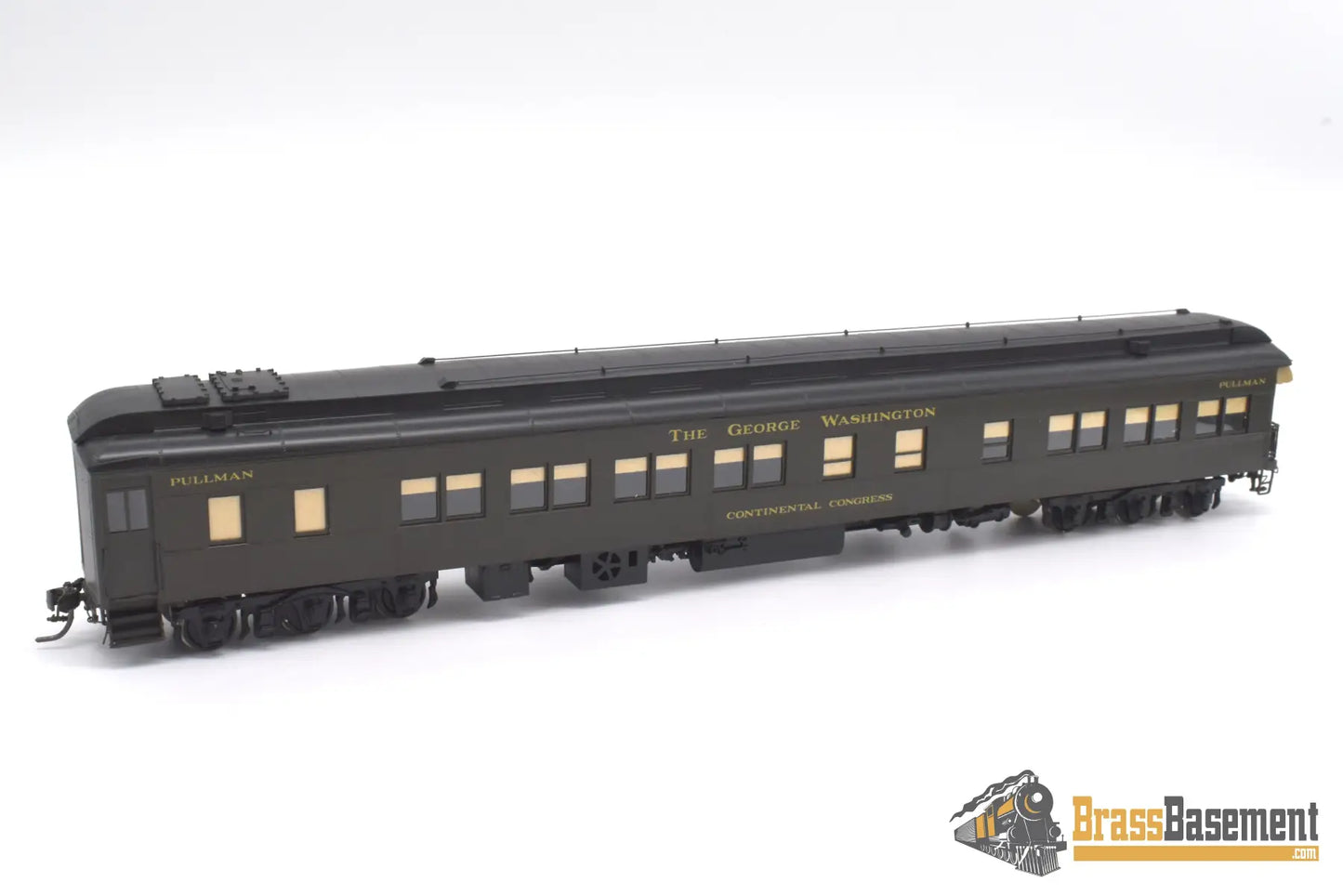 Ho Brass - Coach Yard/Great Fleet C&O Chesapeake & Ohio ’Continental Congress’ Observation Pro