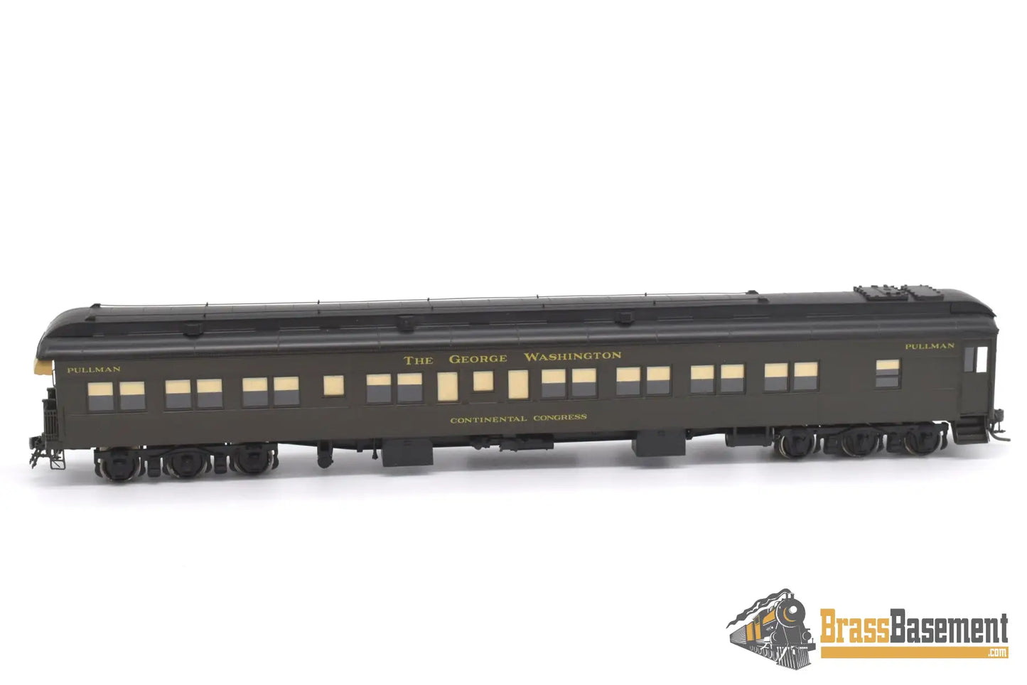 Ho Brass - Coach Yard/Great Fleet C&O Chesapeake & Ohio ’Continental Congress’ Observation Pro
