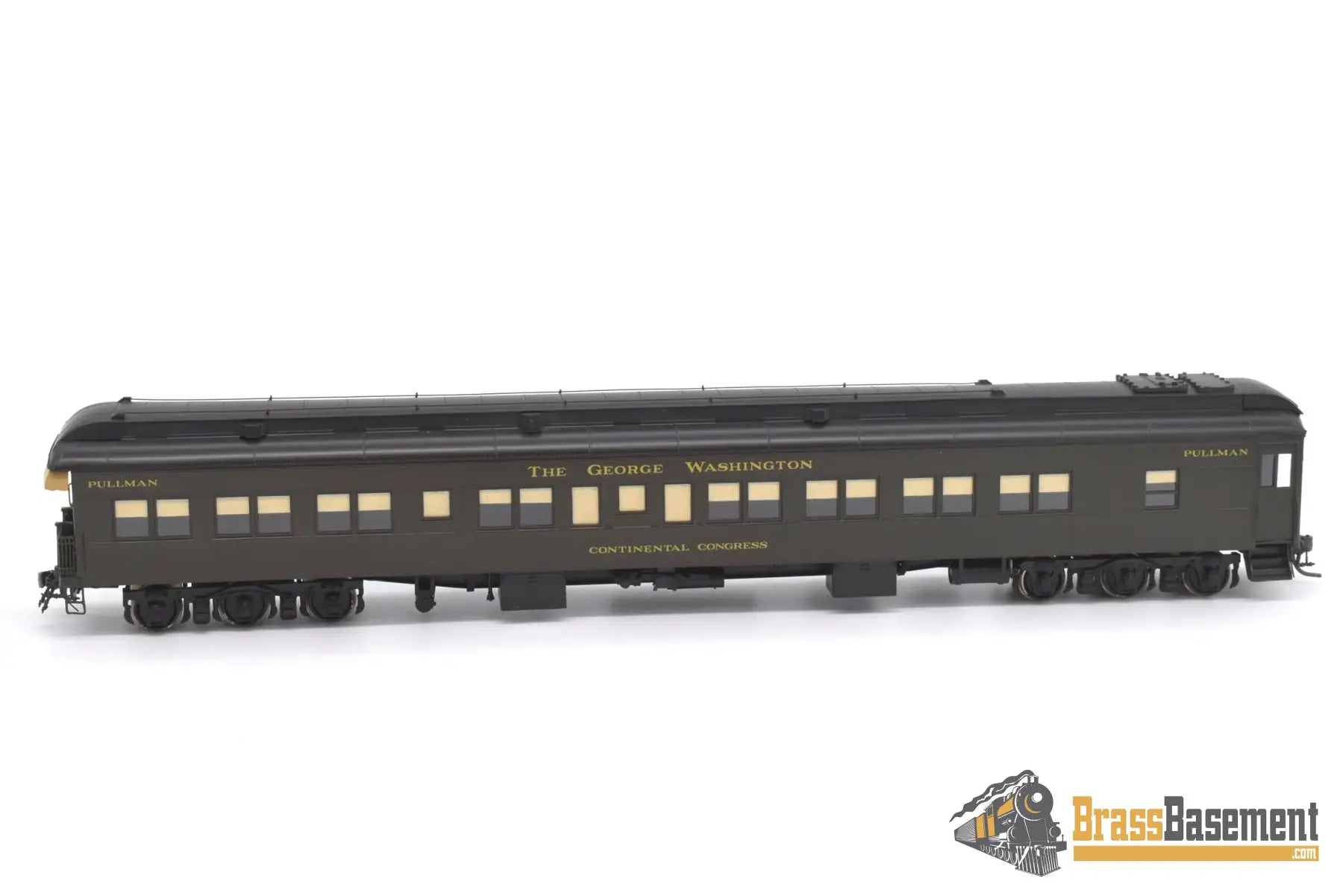 Ho Brass - Coach Yard/Great Fleet C&O Chesapeake & Ohio ’Continental Congress’ Observation Pro