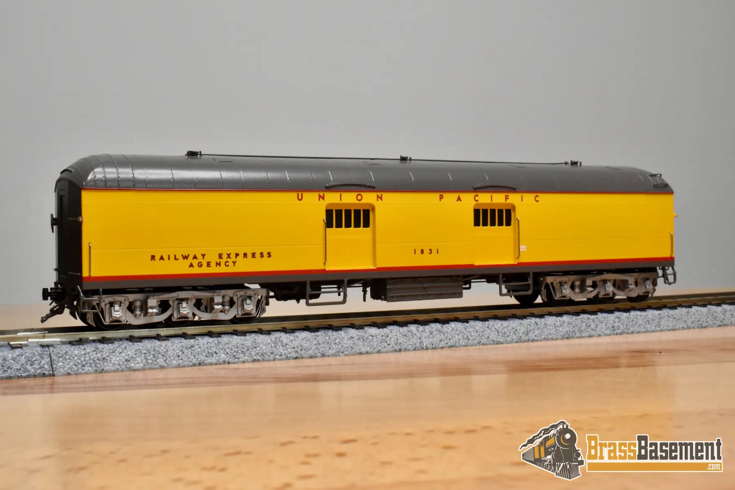 HO Brass Coach Yard TCY 1321 Union Pacific UP Harriman Baggage P 2 8 F/P (3 Available) Passenger