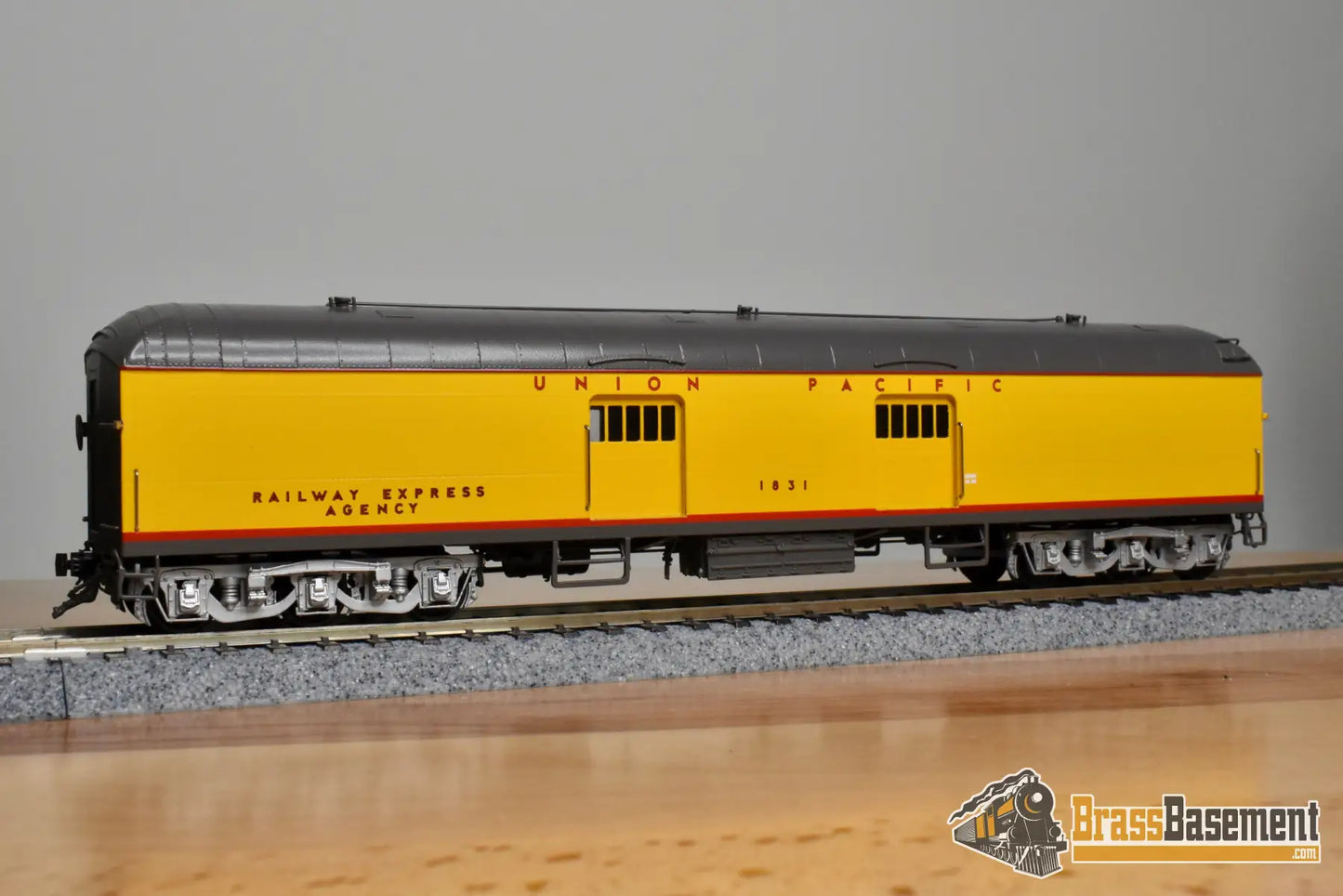 HO Brass Coach Yard TCY 1321 Union Pacific UP Harriman Baggage P 2 8 F/P (3 Available) Passenger