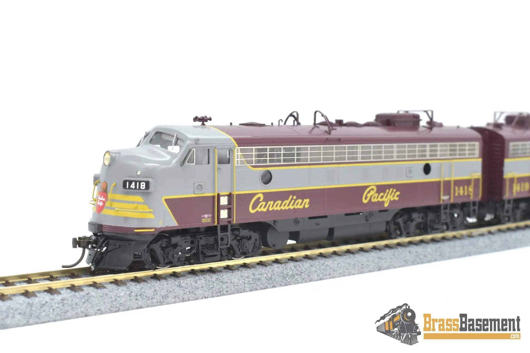 Ho Brass - Div Canadian Pacific Fp7 Aa Set Script Lettering Dcc Equipped Diesel