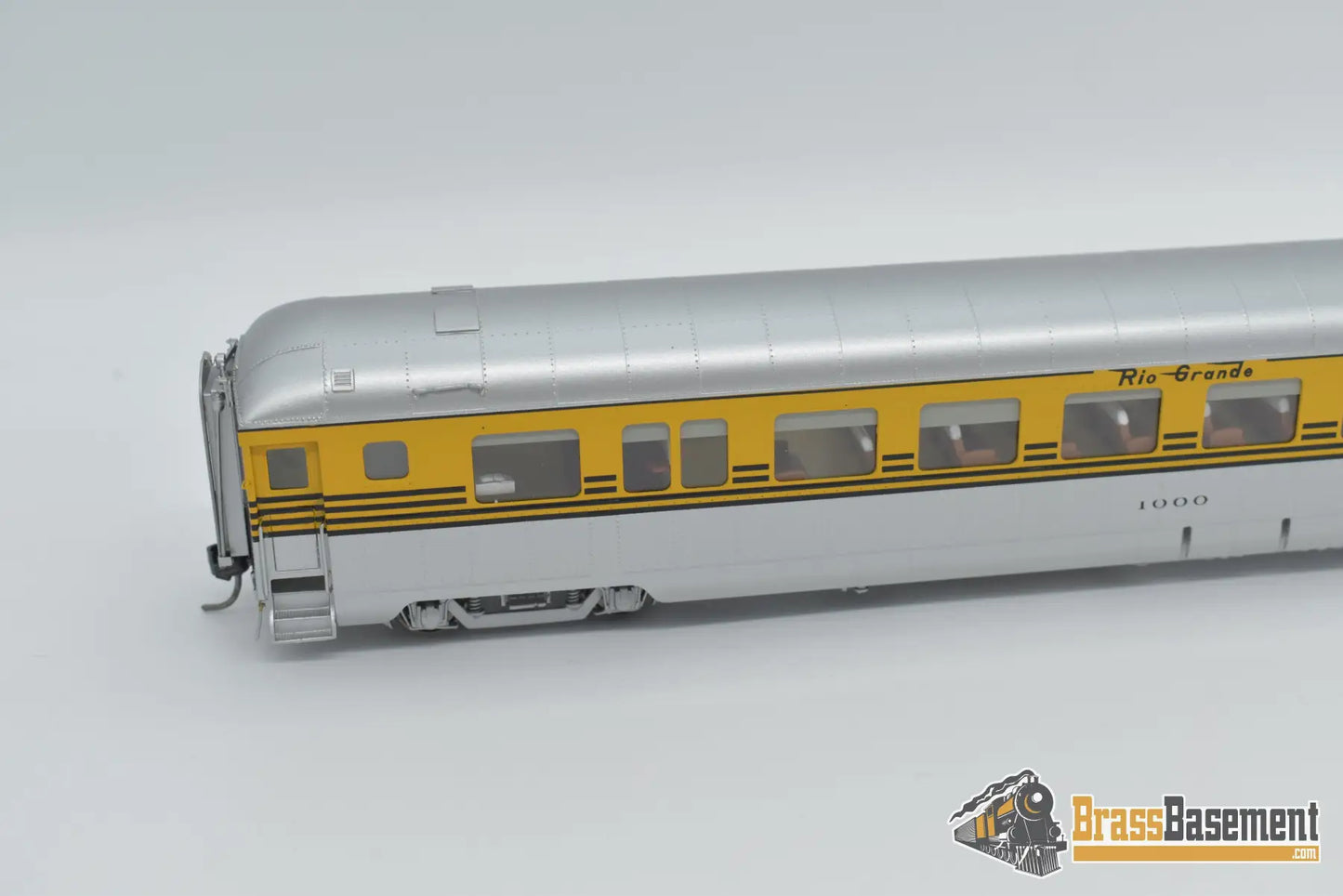 Ho Brass Div Dp 1136 Denver & Rio Grande Western Drgw 1000 Coach - Gold Passenger