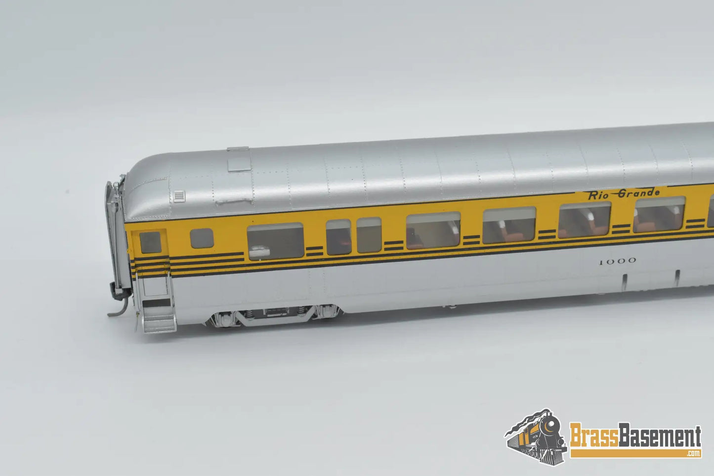 Ho Brass Div Dp 1136 Denver & Rio Grande Western Drgw 1000 Coach - Gold Passenger