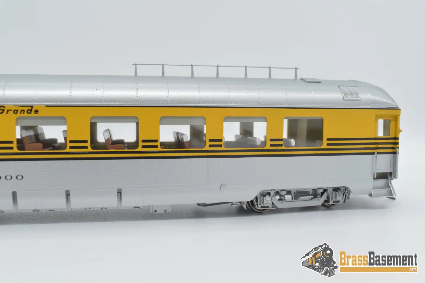 Ho Brass Div Dp 1136 Denver & Rio Grande Western Drgw 1000 Coach - Gold Passenger