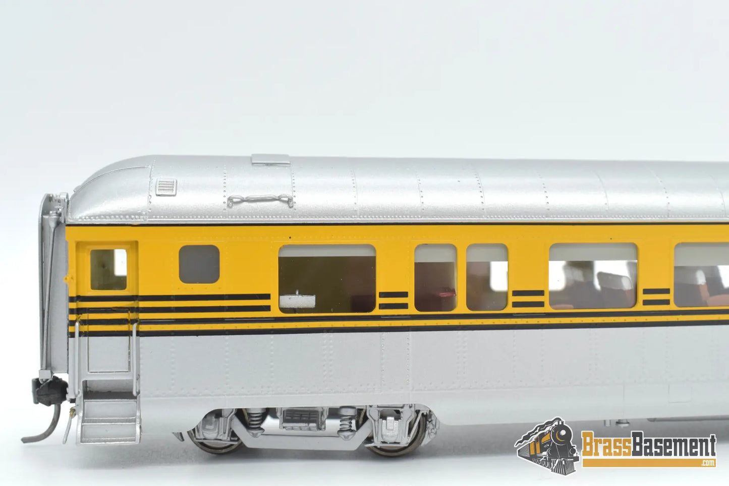 HO Brass DIV DP 1136 Denver & Rio Grande Western DRGW 1002 Prospector Coach - Grande Gold Passenger