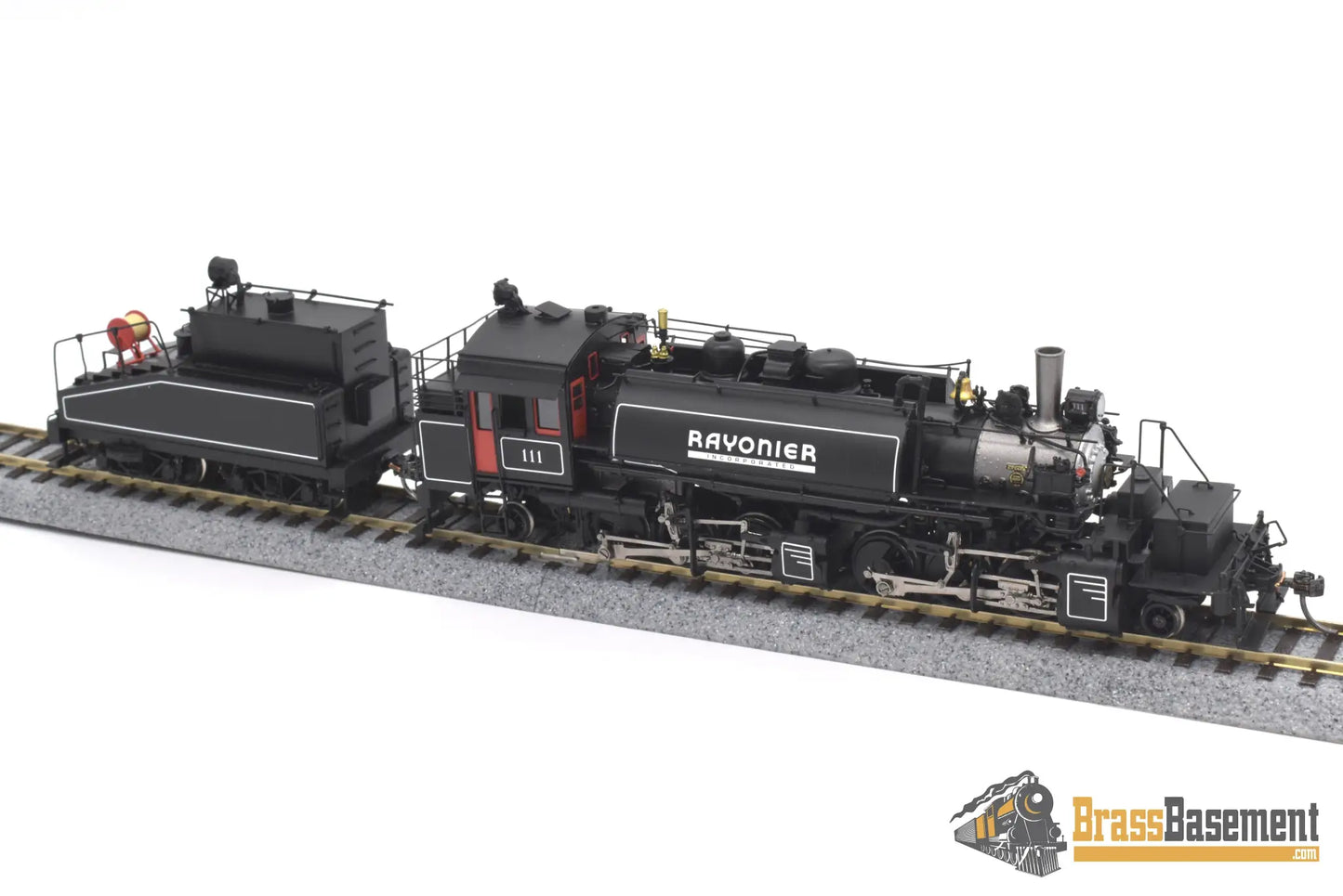 Ho Brass - Div Dp - 4405.111 Rayonier Incorporated 2 - 6 - 6 - 2T #111 W/ Sloped Back Tender F/P