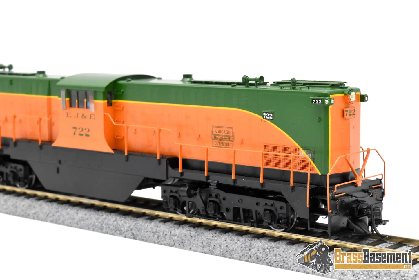 HO Brass Division Point 1104B BALDWIN Center Cab EJ&E Elgin Joliet & Eastern MINT Diesel