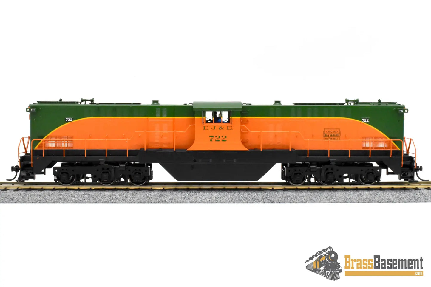 HO Brass Division Point 1104B BALDWIN Center Cab EJ&E Elgin Joliet & Eastern MINT Diesel