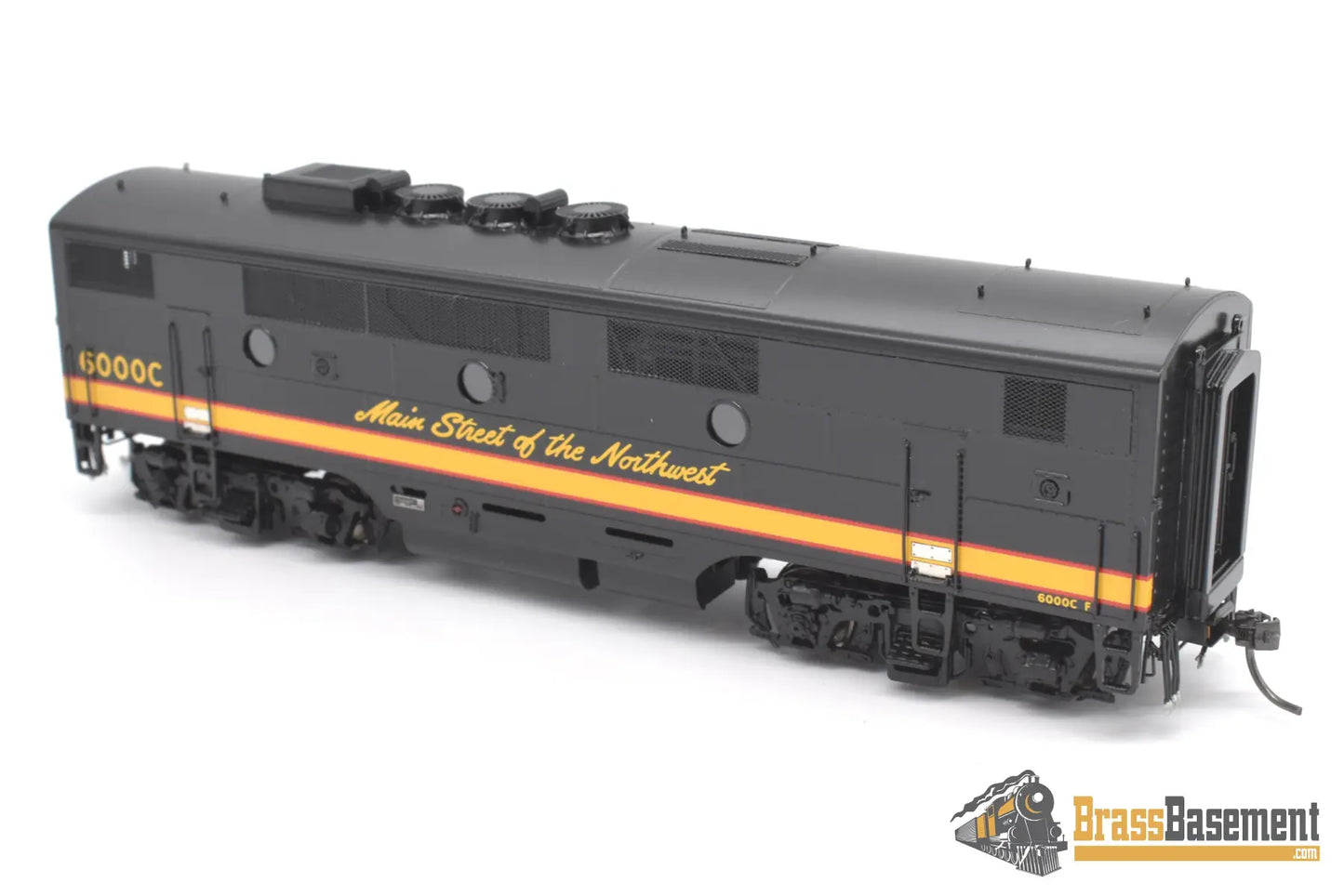 Ho Brass - Division Point 2057 Northern Pacific Np F3 Ab Set #6000 Main Street Scheme F/P Mint